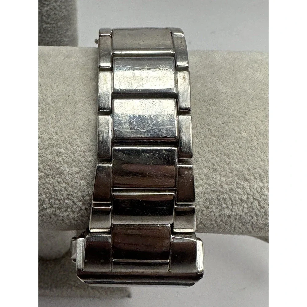 George‎ GEO22940W Mens Tank Watch New Battery 34MM 8